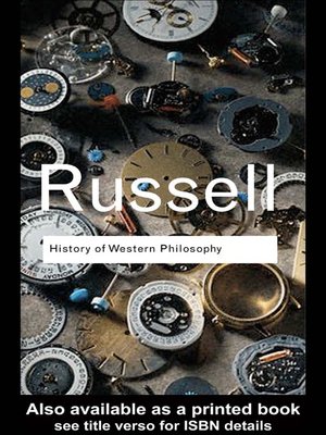 cover image of History of Western Philosophy
